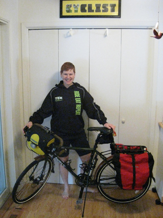 A photo of the touring bike purchased in 2013